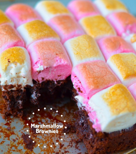 Marshmallow Brownies -2